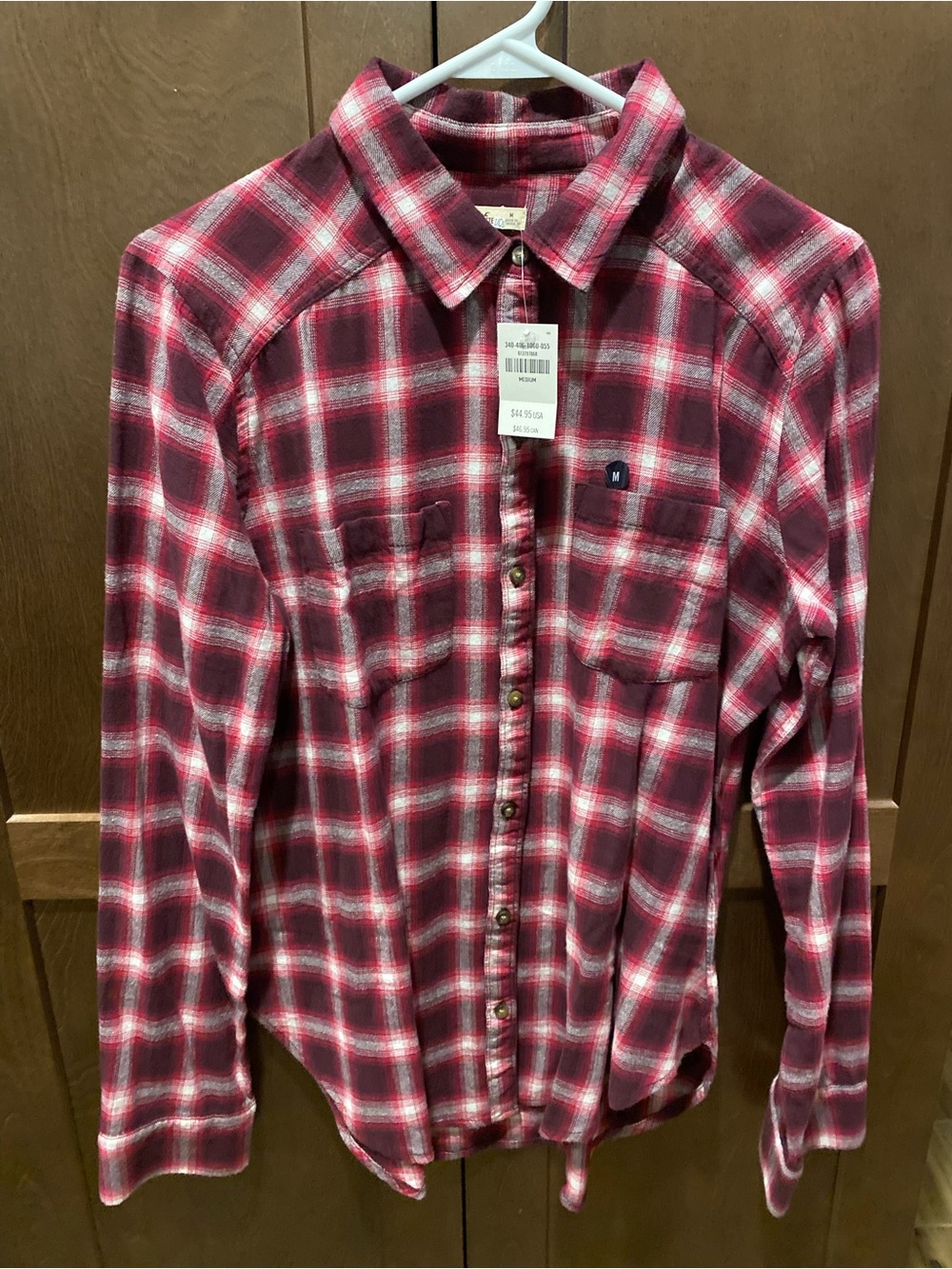 Hollister “Bella Swan Twilight Inspired” Red flannel Shirt
Medium
Abercrombie